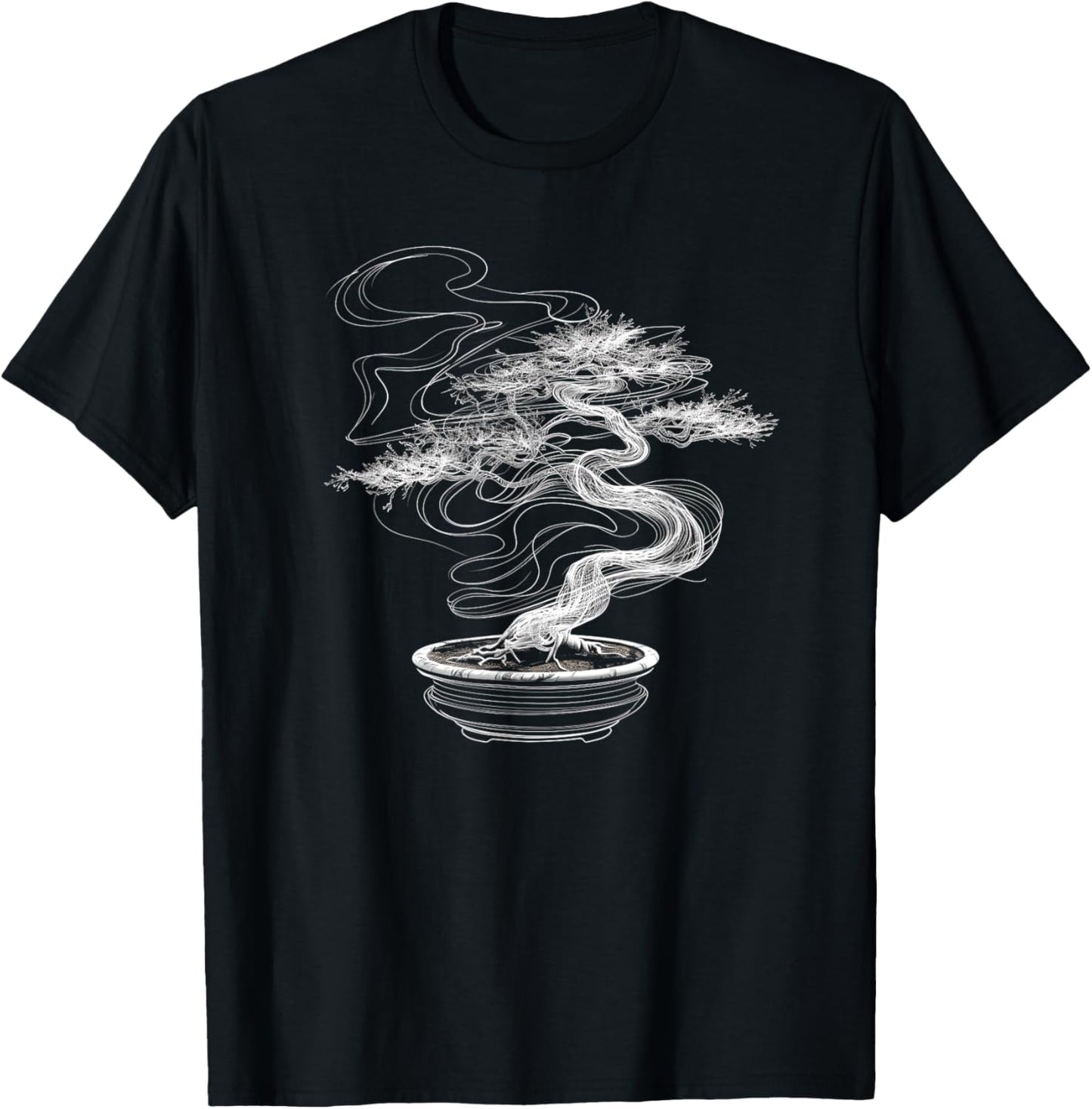 Bonsai Tree , Japanese culture, meditation, penjing , zen T-Shirt - T-Shirt | Black