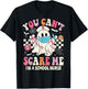 You Can't Scare Me I'm a School Nurse Funny Halloween Nurse T-Shirt - T-Shirt | Black