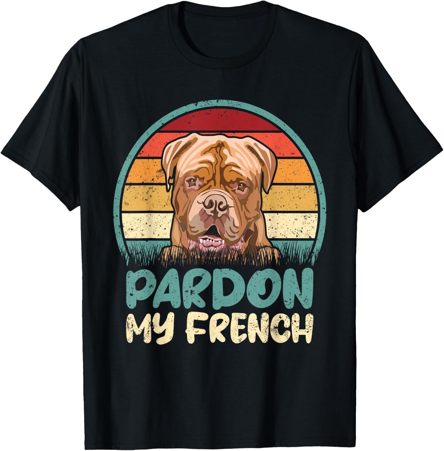 French Mastiff - Adults - Black - Small - Short Sleeve - - Dog Lovers T-Shirt - T-Shirt | Black