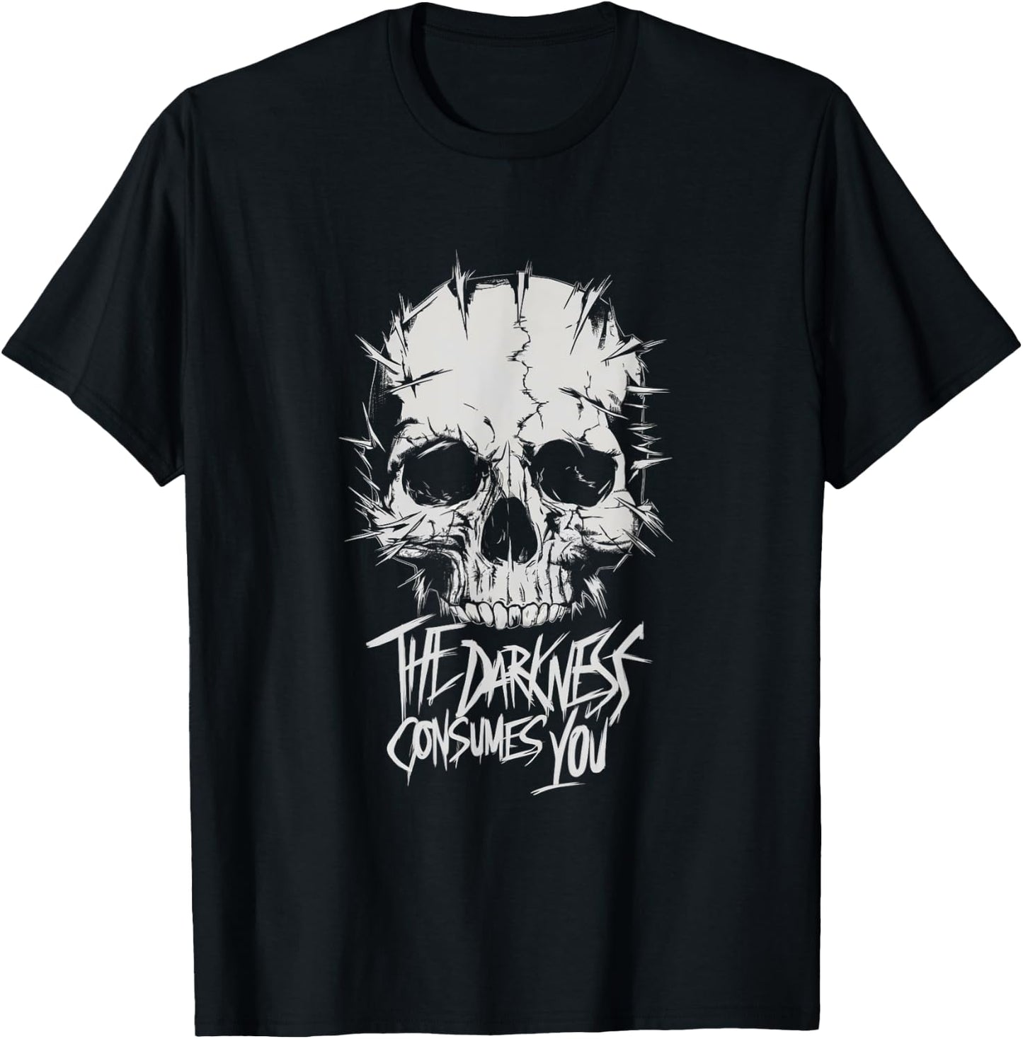 The Darkness Consumes You - Online Raid Gamer Guardian T-Shirt - T-Shirt | Black