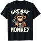 Grease Monkeys Funny Mechanic Car Repair Enthusiast T-Shirt - T-Shirt | Black