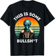 This Is Some Bullshit Resident Funny Swearing Alien Science T-Shirt - T-Shirt | Black