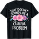 ELAINA Personalized Cute Flower Girls ELAINA Name T-Shirt - T-Shirt | Black