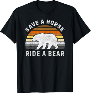Bear Community, Bear Flag, Funny Gay Bear Pride T-Shirt - T-Shirt | Black