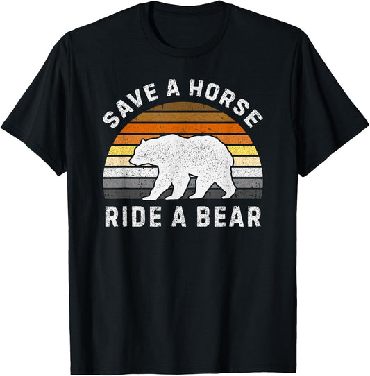 Bear Community, Bear Flag, Funny Gay Bear Pride T-Shirt - T-Shirt | Black