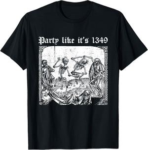 Party like it's 1349 | BLACK DEATH EUROPEAN TOUR Plague Rat T-Shirt - T-Shirt | Black
