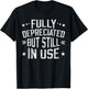 Fully Depreciated But Still In Use Funny Accounting vintage T-Shirt - T-Shirt | Black