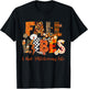 Fall Vibes & That Phlebotomy Life Fall Autumn Thanksgiving T-Shirt - T-Shirt | Black