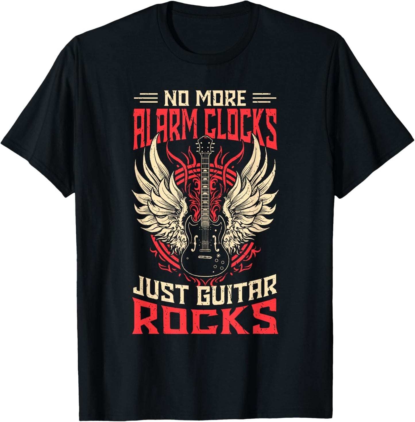 Retired Guitarist | Retirement Guitar T-Shirt - T-Shirt | Black