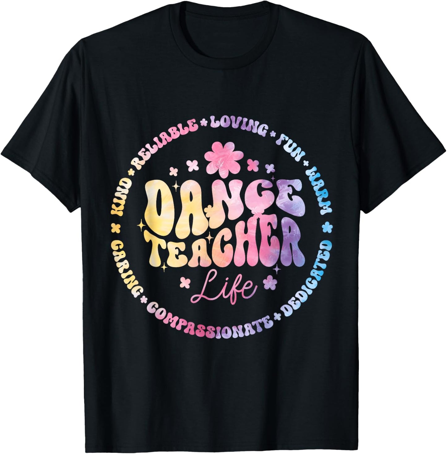 Dance Teacher Life Appreciation Dance Instructor Dancing T-Shirt - T-Shirt | Black