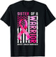 Sister Of A Warrior Breast Cancer USA Flag Awareness Pink Women Kids Men T-Shirt - T-Shirt | Black