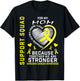 Mom Sarcoma Cancer Awareness Supporter Products Family Gifts T-Shirt - T-Shirt | Black
