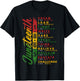Juneteenth Black American Feedom 1865 Juneteenth Men Women T-Shirt - T-Shirt | Black