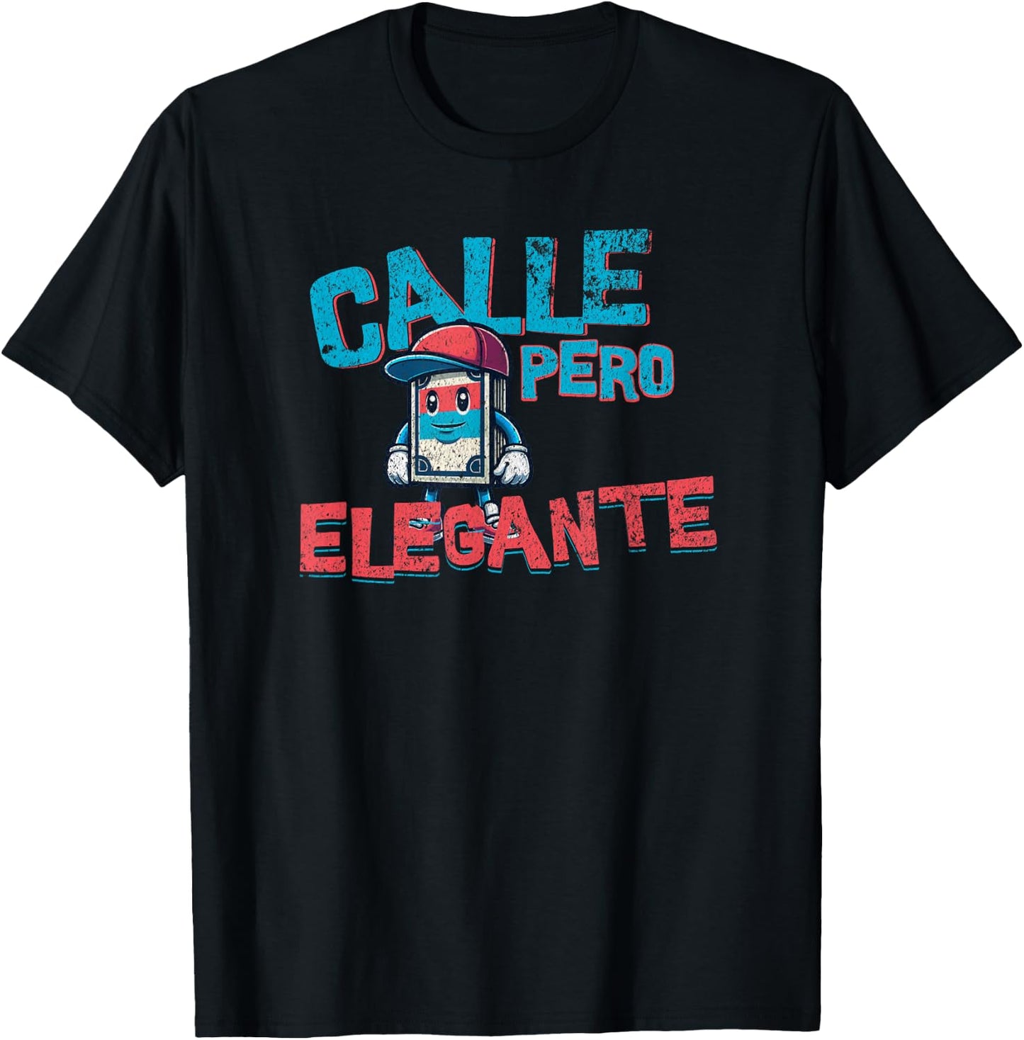 Reggaeton Viejo I Love regeton Old Classic 90s Vintage 2000s T-Shirt - T-Shirt | Black