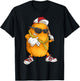 Cool Chicken Nugget Art For Boys Kids Chicken Nugget Lover T-Shirt - T-Shirt | Black