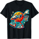 Dabbing Basketball with Sunglasses T-Shirt - T-Shirt | Black