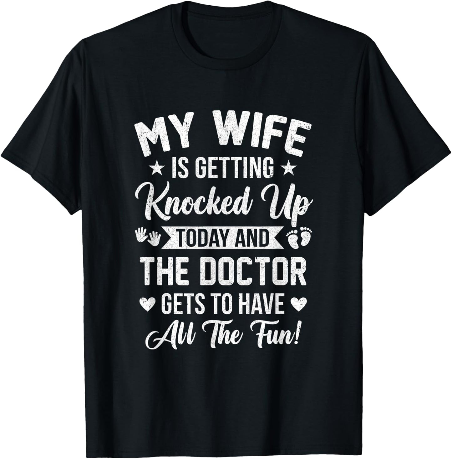 Ivf Men Husband Dad Wife Knocked Up For Embryo Transfer Day T-Shirt - T-Shirt | Black