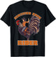 Certified Cock Rider Funny Cowgirl Rooster Adult Humor T-Shirt - T-Shirt | Black
