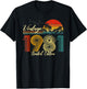 Vintage 1981 Limited Edition Men Women - 42 Birthday T-Shirt - T-Shirt | Black