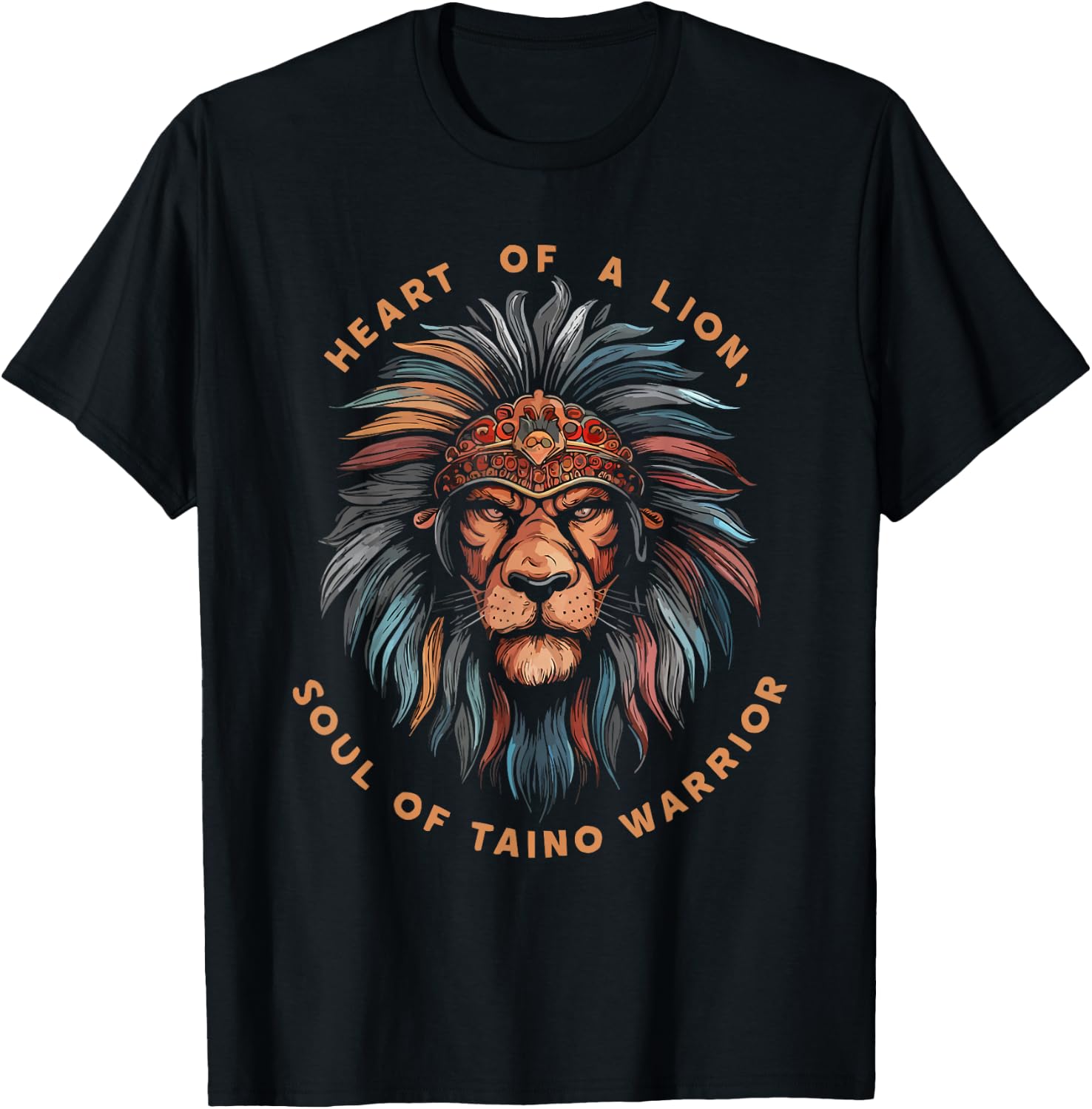 Taino Warrior Indian Puerto Rico Pride Boricua Puerto Rican T-Shirt - T-Shirt | Black