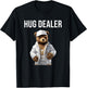 Cool Gangster Teddy Bear as Hug Dealer for Smile & Fun T-Shirt - T-Shirt | Black