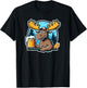 Moose Drinking Beer Camping Fun T-Shirt - T-Shirt | Black