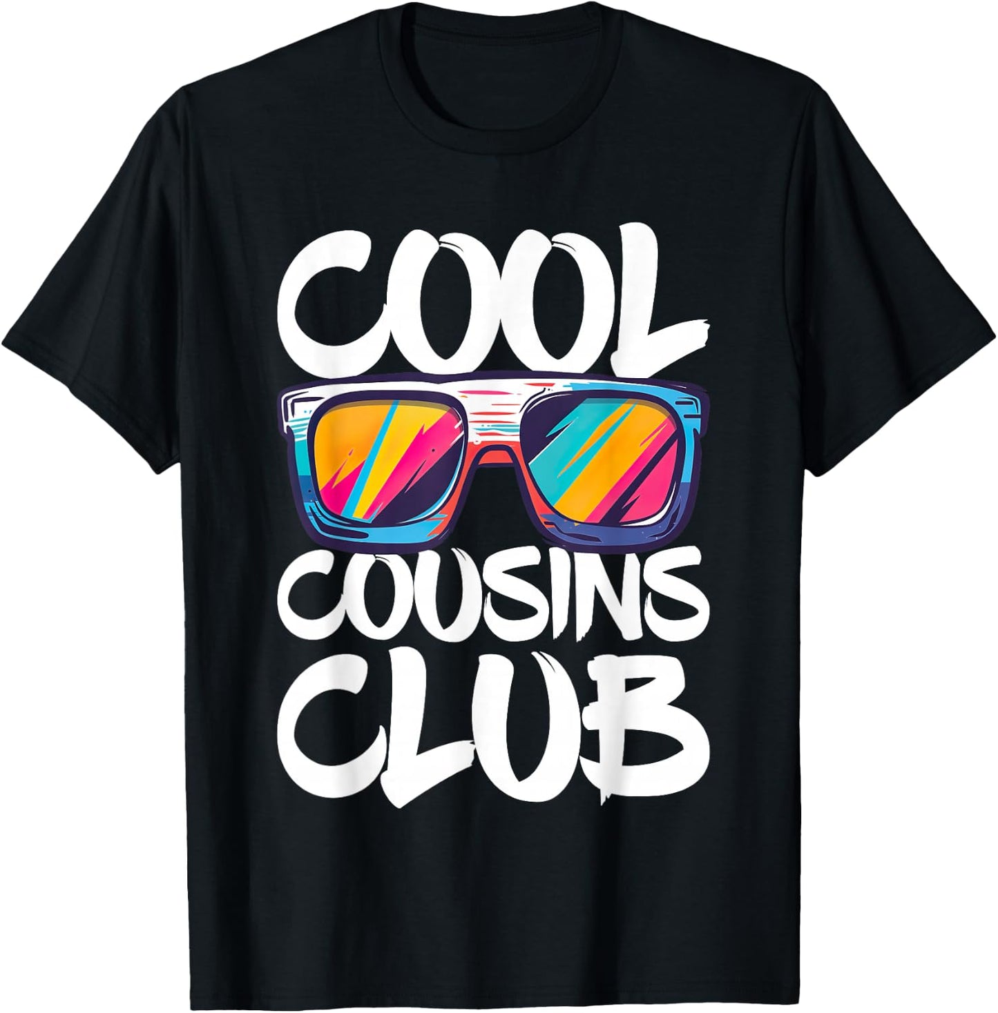 Cool Cousins Club Shirt Boy Girl Cousin Crew Matching T-Shirt - T-Shirt | Black