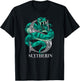 Harry Potter Mosaic Slytherin with Snake T-Shirt - T-Shirt | Black