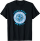 Costa Maya Design / Vintage Costa Maya Compass Rose T-Shirt - T-Shirt | Black
