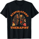 Fall Vibes Respiratory Therapy Life Lung Pumpkin Autumn T-Shirt - T-Shirt | Black