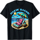 Makin' Bacon! Funny BBQ Meat Lover Pulled Pork Crispy Bacon T-Shirt - T-Shirt | Black