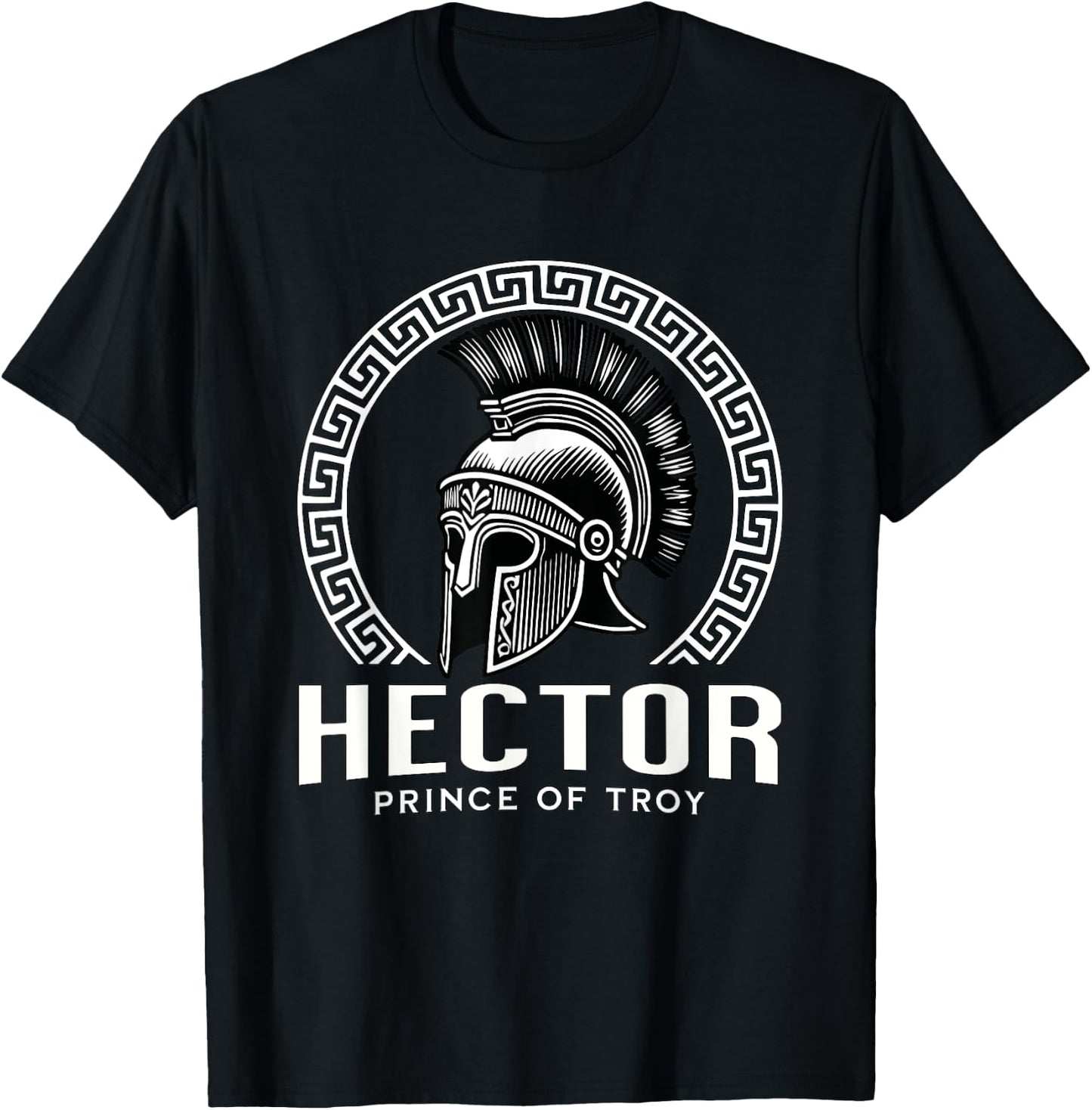 Hector the Trojan War Prince of Troy T-Shirt - T-Shirt | Black