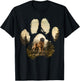 Leonberger Mountain Paw Design Dog Mom Dad Men Women Girls Kids T-Shirt - T-Shirt | Black