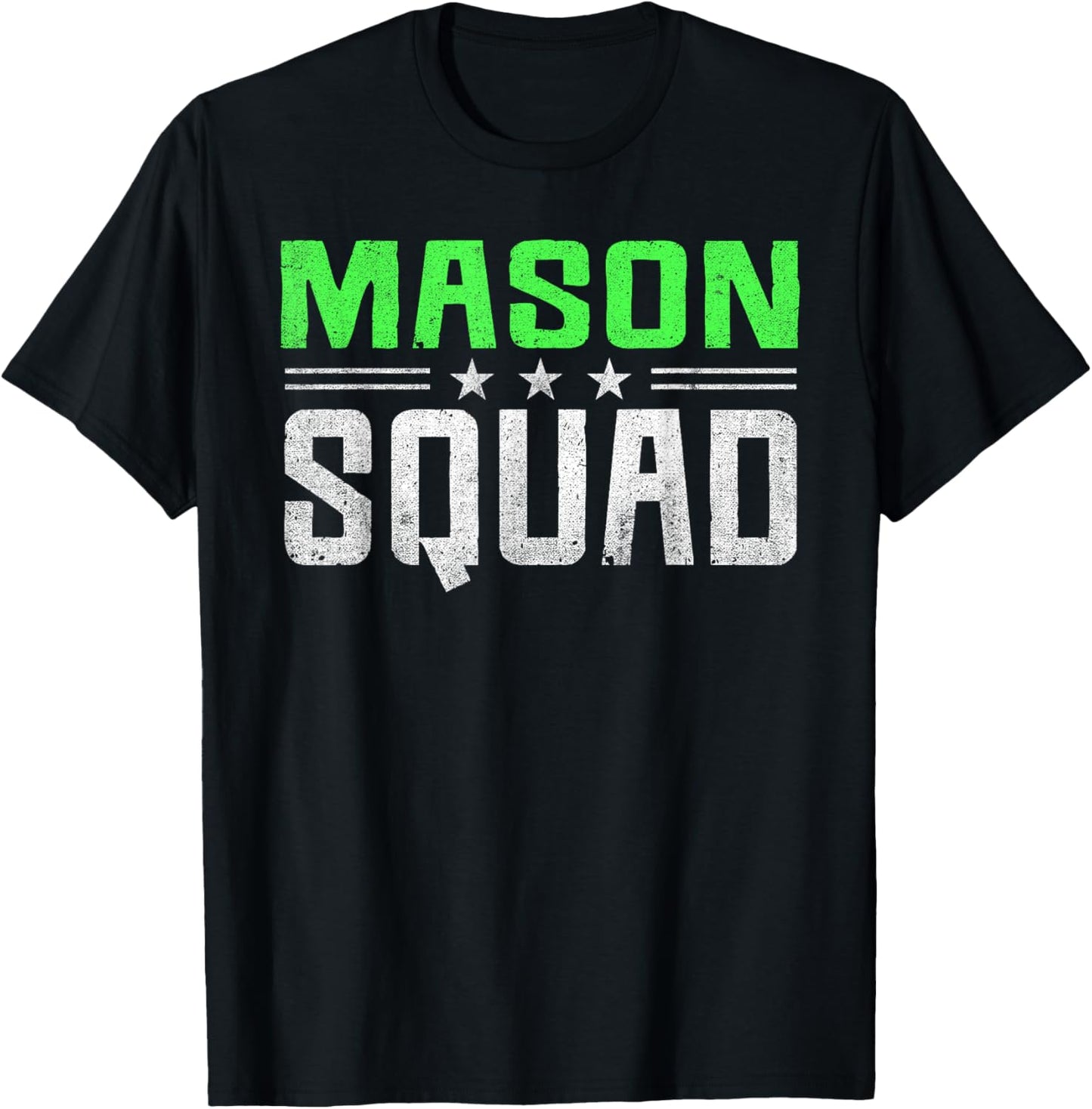 Funny Profession Quote Mason T-Shirt - T-Shirt | Black