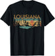 Louisiana T-Shirt - T-Shirt | Black