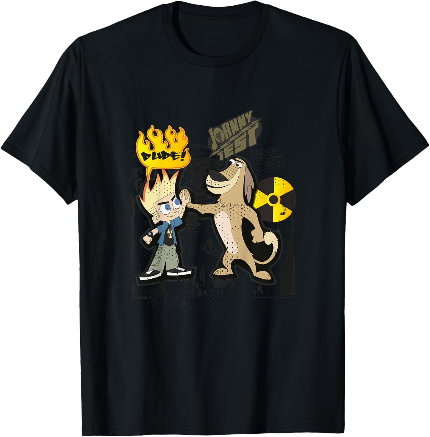 Johnny Test - Dukey Dude! T-Shirt - T-Shirt | Black