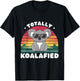 Totally Koalafied Koala Crew Cute Family Matching Design T-Shirt - T-Shirt | Black