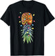 Funny Christmas Lights Upside Down Pineapple Swinger T-Shirt - T-Shirt | Black