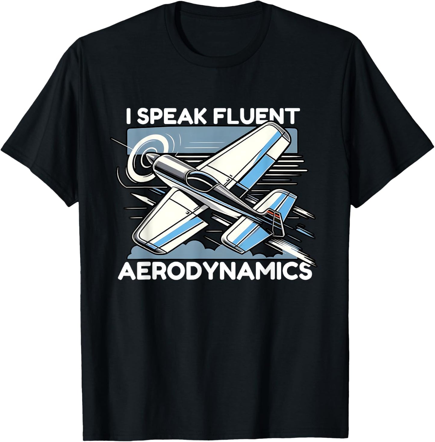 Battery-Powered RC Plane for Hobbyists T-Shirt - T-Shirt | Black