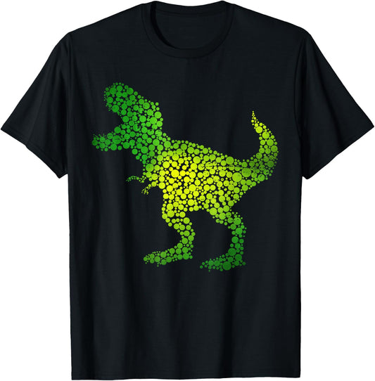 Dot Day Shirts Kids Boys T Rex Dinosaur September 15th 2024 T-Shirt - T-Shirt | Black