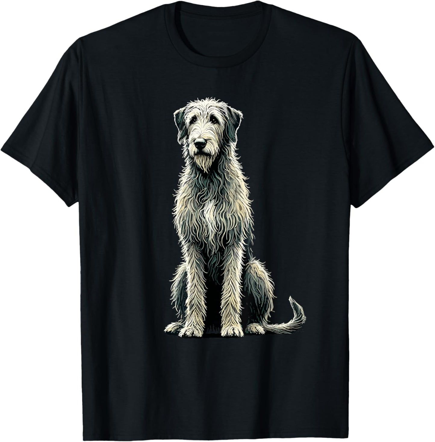 Irish Wolfhound T-Shirt - T-Shirt | Black