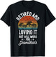 Retired and Loving it but will work for Grandkids Grandpa T-Shirt - T-Shirt | Black