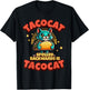 Retro Tacocat Spelled Backwards Is Taco Cat , Cute Paws Women Girls Kids T-Shirt - T-Shirt | Black