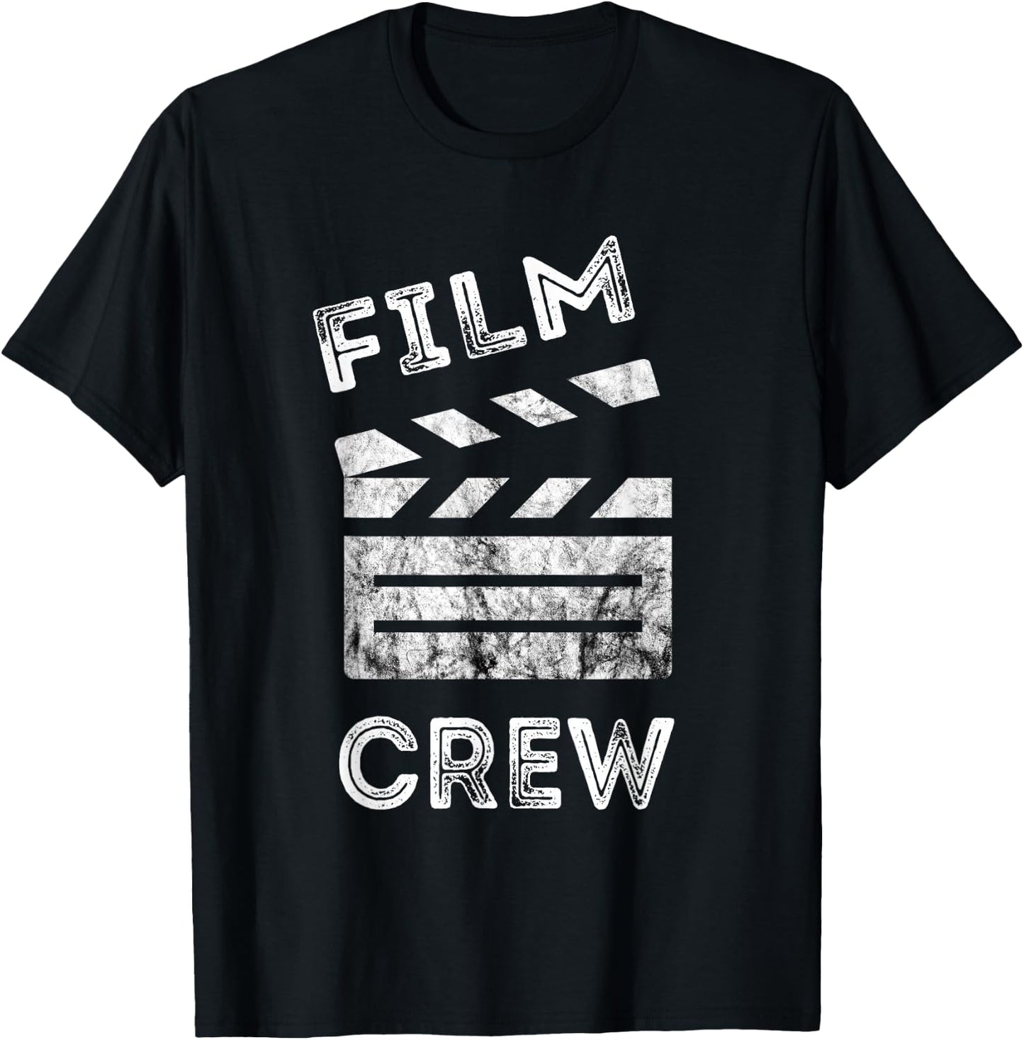 Film Crew Clapboard Film Producer Videographer Filmmaker T-Shirt - T-Shirt | Black