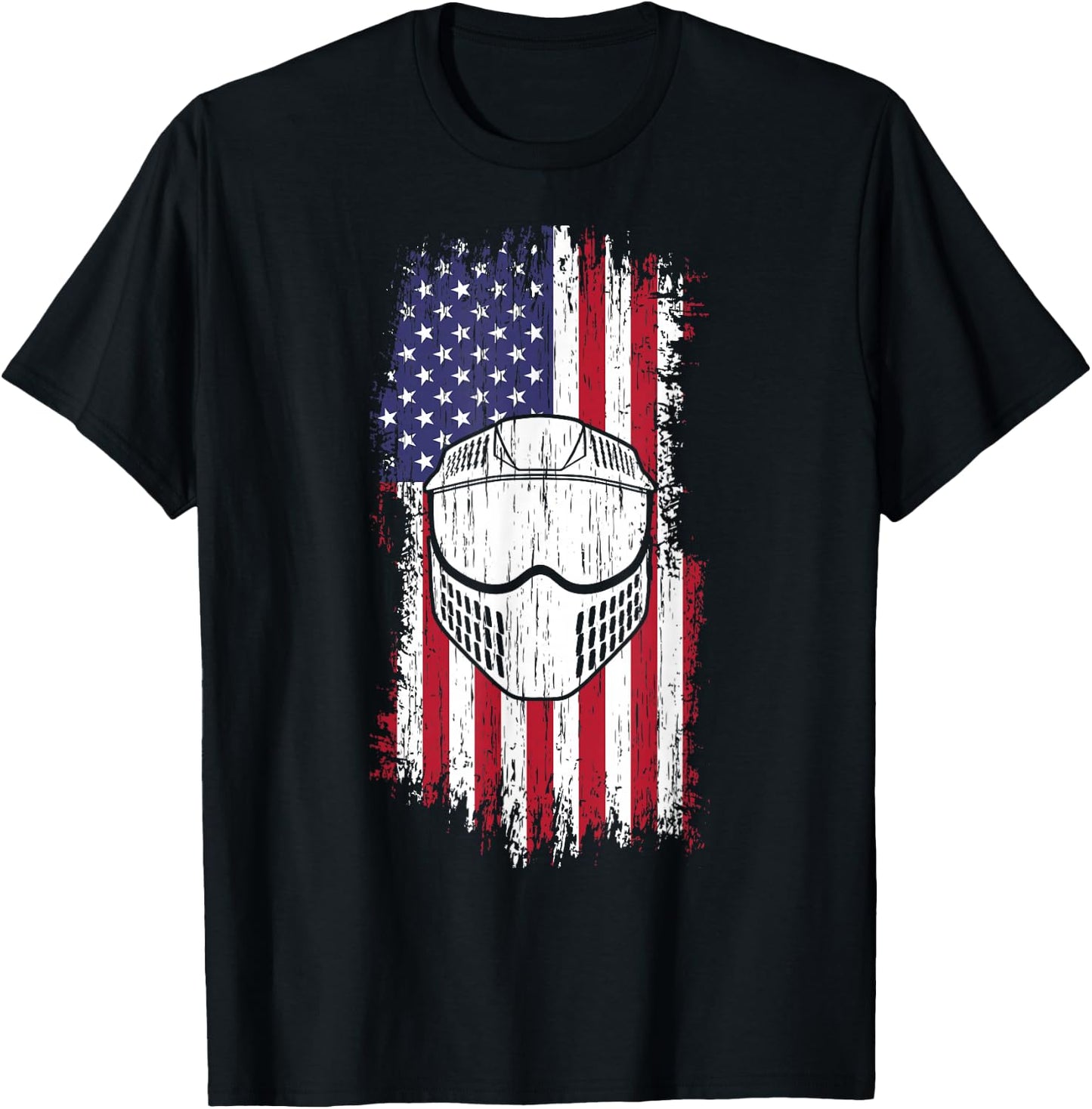 Airsoft Shirt - Grunge Airsoft T-Shirt - T-Shirt | Black
