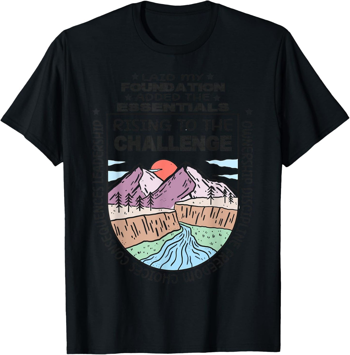 CC tutor rising to the challenge classical conversations T-Shirt - T-Shirt | Black