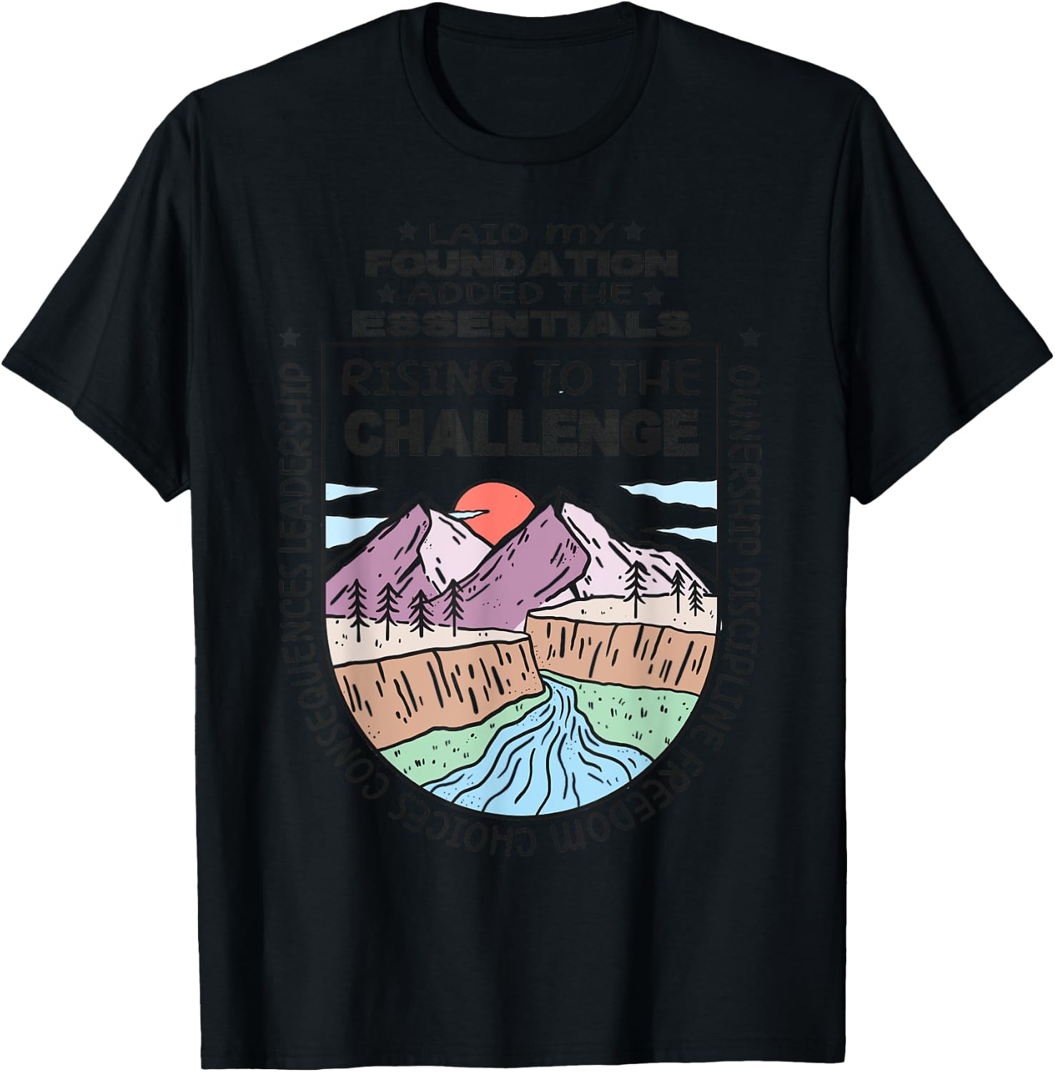CC tutor rising to the challenge classical conversations T-Shirt - T-Shirt | Black