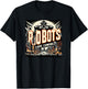 The Robots Are Coming - Classic Style Horror Design T-Shirt - T-Shirt | Black