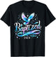 Baptized 2024 Shirt Christian Water Baptism Church Group T-Shirt - T-Shirt | Black
