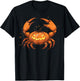 Spooky Crab Pumpkin Cute Easy Lazy Animal Halloween Costume T-Shirt - T-Shirt | Black